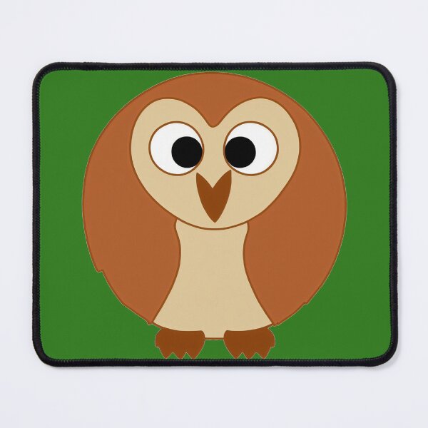 Item preview, A cartoonish round barn owl VI designed and sold by BrachiaST.