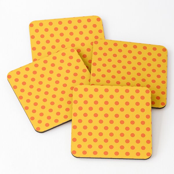 Item preview, Orange and Yellow Polka Dots designed and sold by patterniastudio.