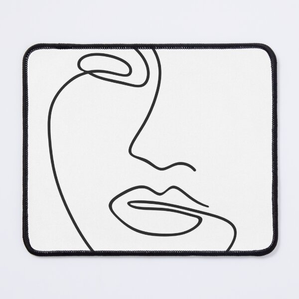 Item preview, Line Art Face designed and sold by Wizz Bang.