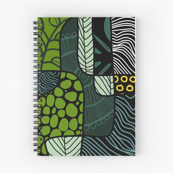 Item preview, Green Patterns Abstract Mixed Media Design designed and sold by NancyMerkle.