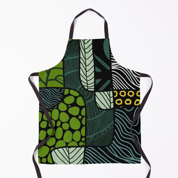 Item preview, Green Patterns Abstract Mixed Media Design designed and sold by NancyMerkle.