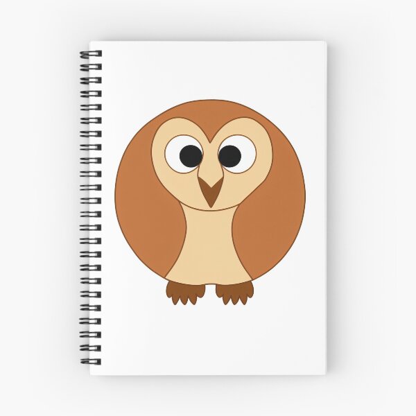 Item preview, A cartoonish round barn owl VIII designed and sold by BrachiaST.