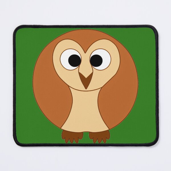Item preview, A cartoonish round barn owl VIII designed and sold by BrachiaST.