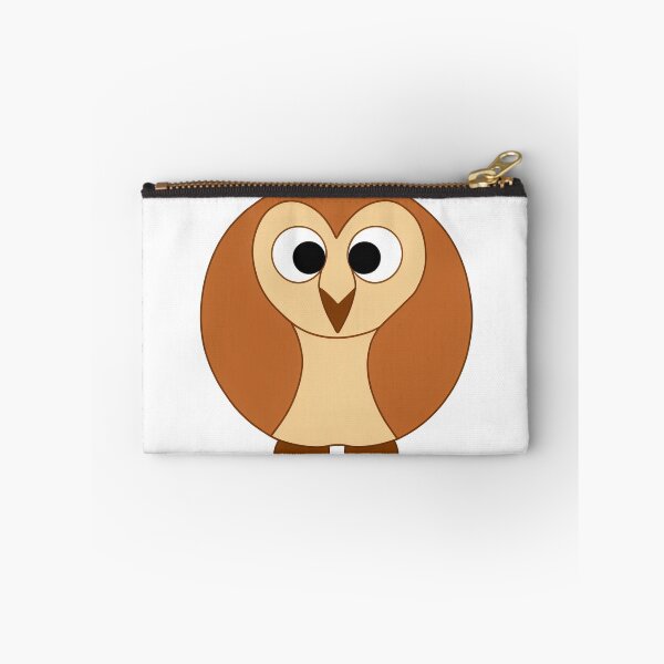 Item preview, A cartoonish round barn owl VIII designed and sold by BrachiaST.