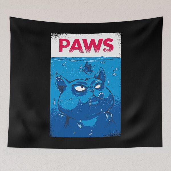 Item preview, angry on the water cat parody designed and sold by Alana  Keller Lopes.