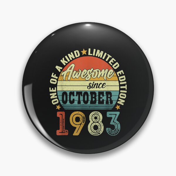 Item preview, Awesome Since October 1983 39 Years Old designed and sold by farhoodi2200.