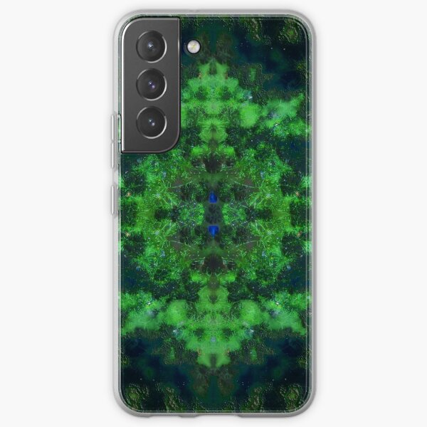 Inkblot - moss Samsung Galaxy Soft Case