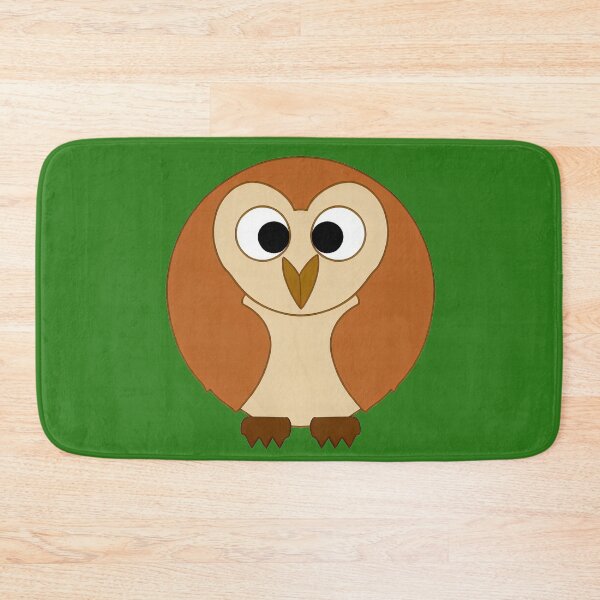 Item preview, A cartoonish round barn owl IX designed and sold by BrachiaST.