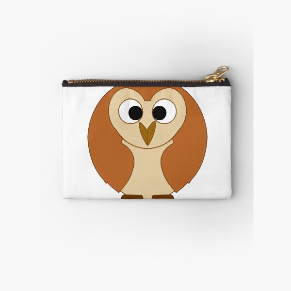 Item preview, A cartoonish round barn owl IX designed and sold by BrachiaST.
