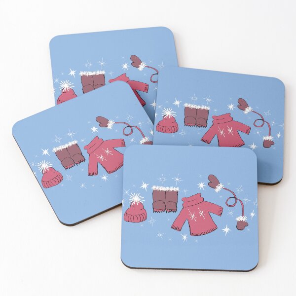 Item preview, Winter weather snow lover gear cartoon illustration designed and sold by AngelDawnDesign.