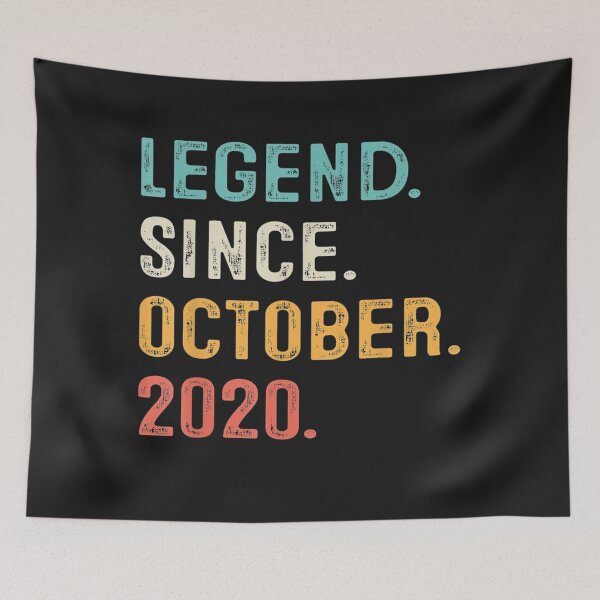 Item preview, Legend Since October 2020 2nd Birthday designed and sold by farhoodi2200.