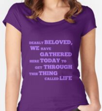 Let's Go Crazy Women's Fitted Scoop T-Shirt