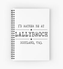 Lallybroch - Outlander Spiral Notebook
