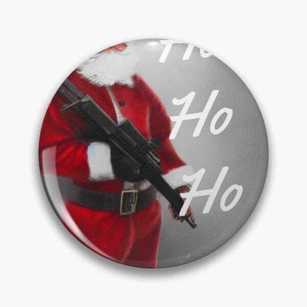 Item preview, Santa with a machine gun designed and sold by ArtySaxon.