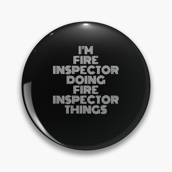 Item preview, I'm Fire inspector Doing Fire inspector Things Retro Vintage designed and sold by SVPOD.