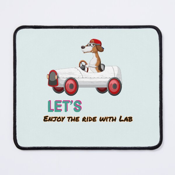 Item preview, Let’s enjoy the ride with Lab funny, sarcastic designed and sold by StandStrong786.