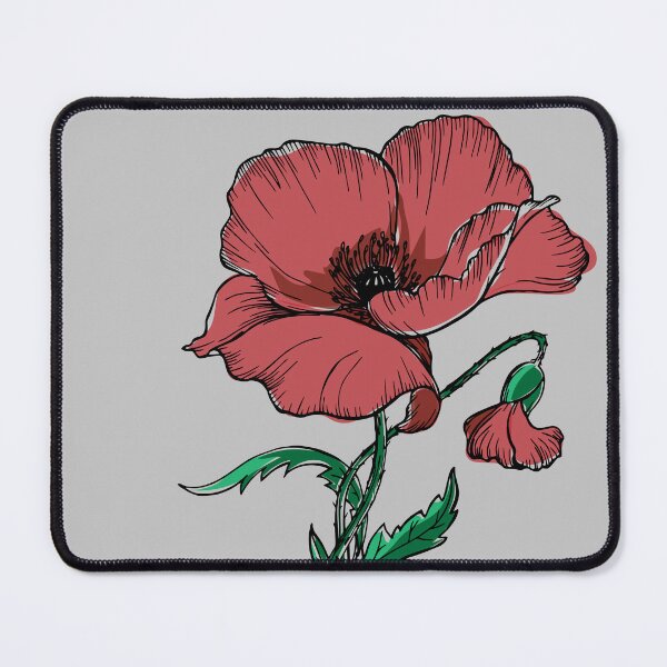 Item preview, Red Poppy designed and sold by AllbyOlyART.