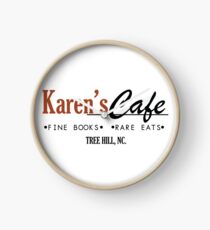 Karen's Cafe - One Tree Hill Clock