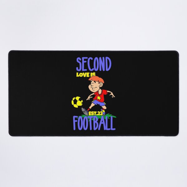 Item preview, SECOND LOVE IS FOOTBAL designed and sold by GAADesignz.