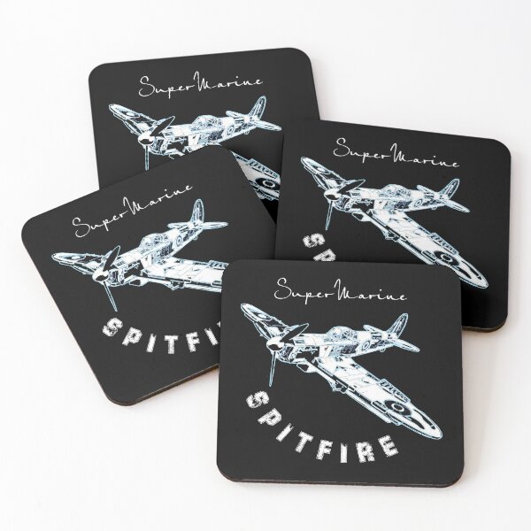 Item preview, Spitfire Supermarine Vintage British RAF Aircraft designed and sold by Aerolovers.
