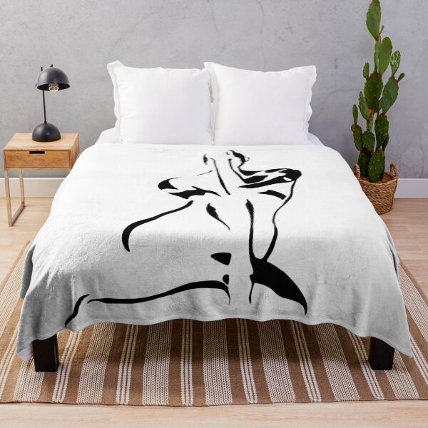 Item preview, FOCUS - BALLERINA SILHOUETTE - black outline designed and sold by KoolDsignsDANCE.