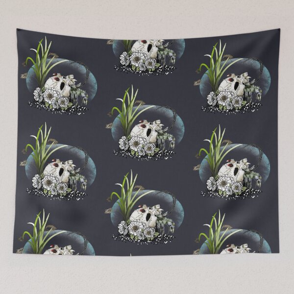 Item preview, Demon Skull Hermit Crab: Flowers designed and sold by iduzarts.