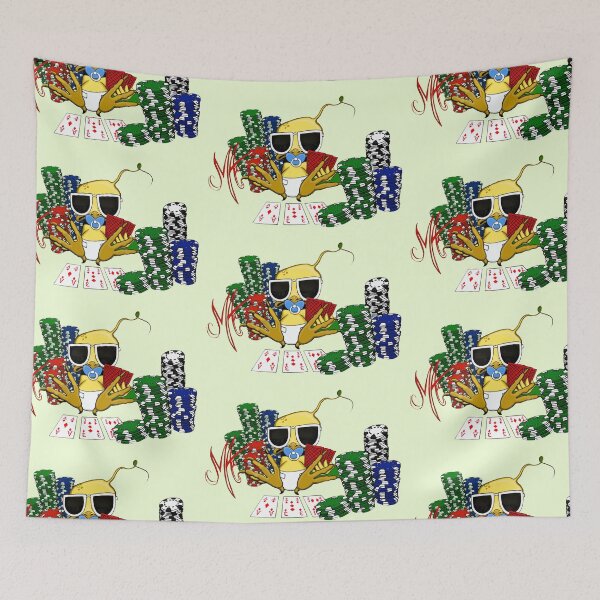 Item preview, Grumpy Chicken-Poker Player designed and sold by ArtAastrup  by Marianne Aastrup.
