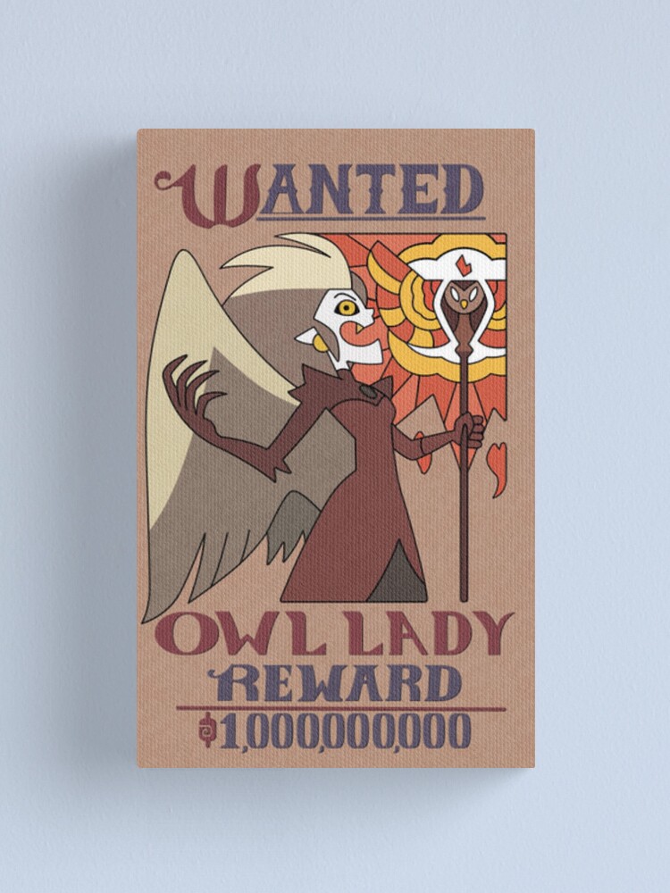The Owl House - Eda Clawthorne Wanted Poster Sticker for Sale by