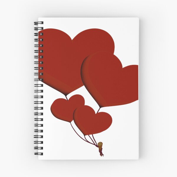 Artikelvorschau, herz luftballon rot papierkunst entworfen und verkauft von SP-Tonmai.