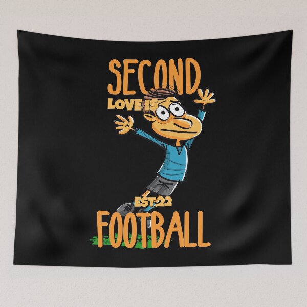 Item preview, SECOND LOVE IS FOOTBAL designed and sold by GAADesignz.