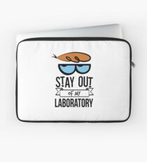 Stay Out of My Laboratory - Dexter Laptop Sleeve
