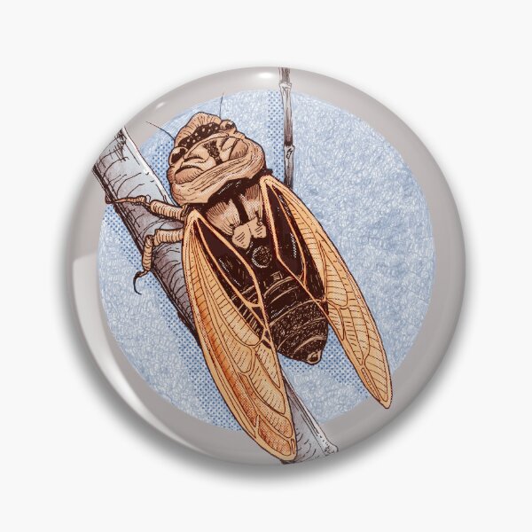 Item preview, Cicada on the tree designed and sold by Rômulo Queiroz.