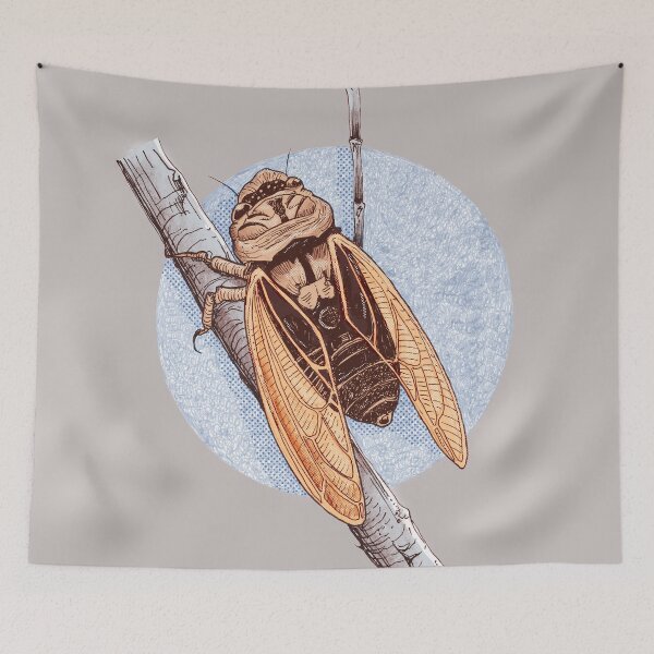 Item preview, Cicada on the tree designed and sold by Rômulo Queiroz.