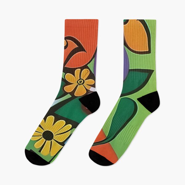 Item preview, Bold Abstract Fun Floral designed and sold by meggydesigns.