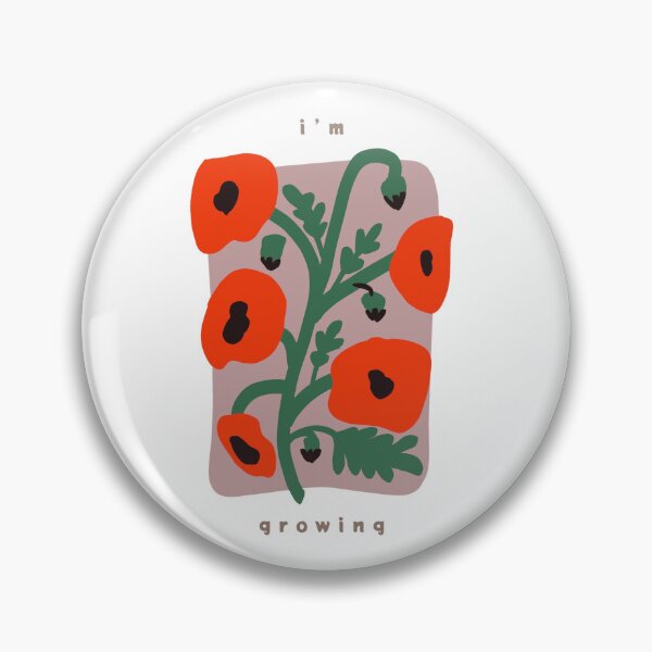Item preview, I'm Growing Simple Poppy Design designed and sold by ktmobrien.