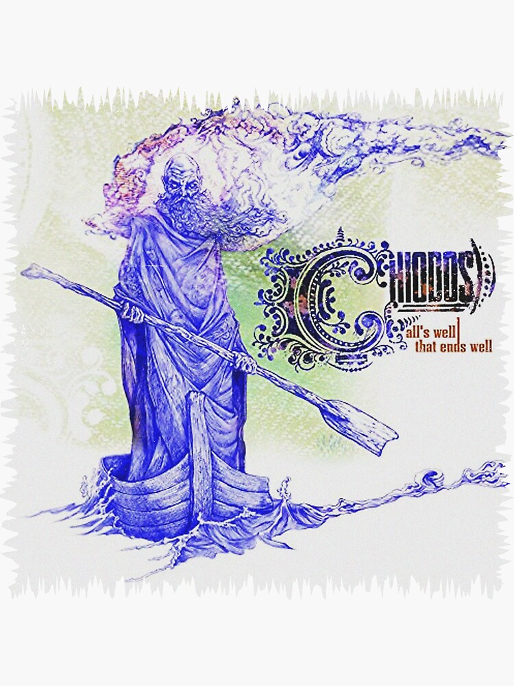 "Chiodos Alls Well the Ends Well album cover art and logo by Broken Up ...