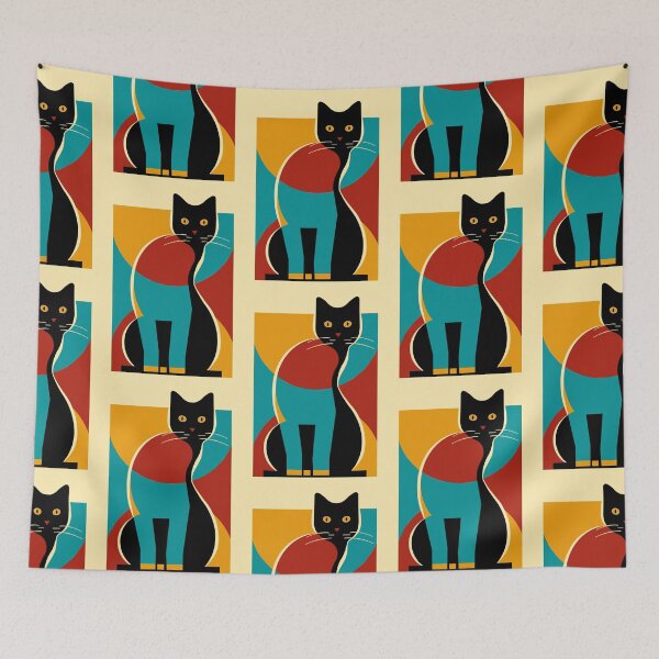 Item preview, Bauhaus cat 2 designed and sold by IcalsaidArt.