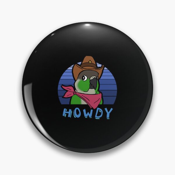 Item preview, Aesthetic Howdy Cowboy Green Cheeked Conure  designed and sold by sumbaypuilan3.