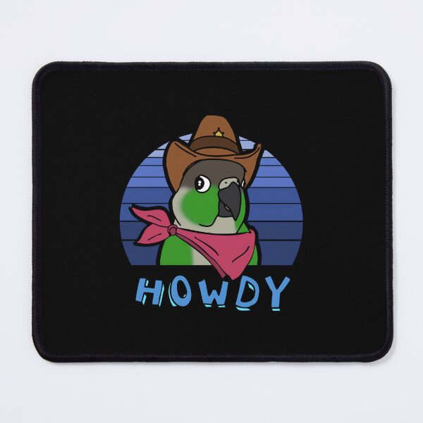 Item preview, Aesthetic Howdy Cowboy Green Cheeked Conure  designed and sold by sumbaypuilan3.
