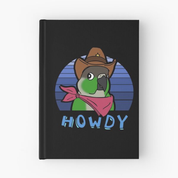 Item preview, Aesthetic Howdy Cowboy Green Cheeked Conure  designed and sold by sumbaypuilan3.
