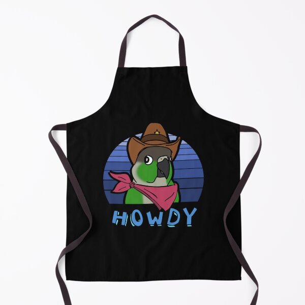 Item preview, Aesthetic Howdy Cowboy Green Cheeked Conure  designed and sold by sumbaypuilan3.