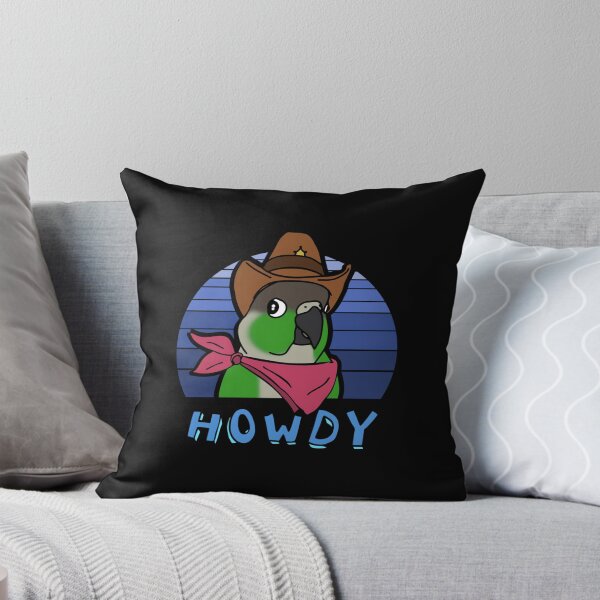 Item preview, Aesthetic Howdy Cowboy Green Cheeked Conure  designed and sold by sumbaypuilan3.
