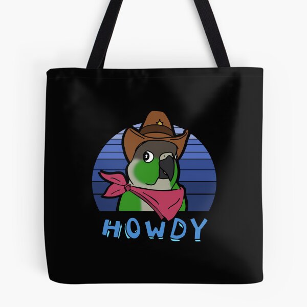 Item preview, Aesthetic Howdy Cowboy Green Cheeked Conure  designed and sold by sumbaypuilan3.
