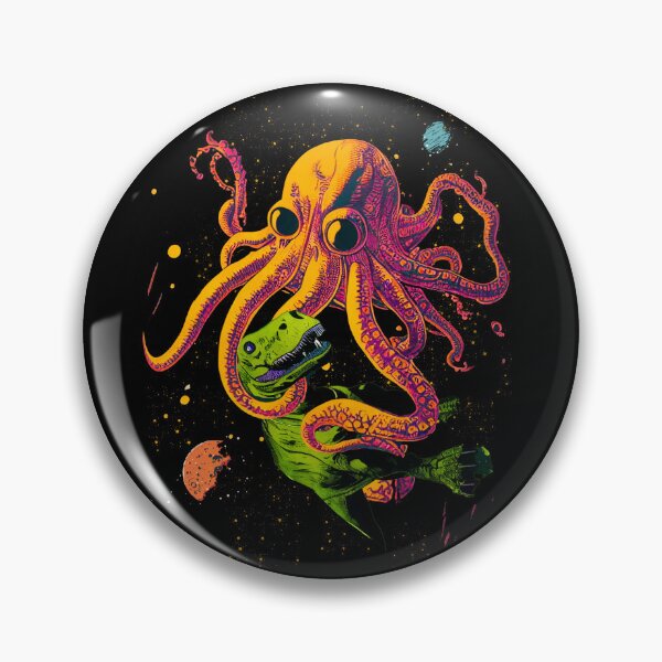 Item preview, ★ Space Octopus 3 ★ designed and sold by TheSamuraiCat.