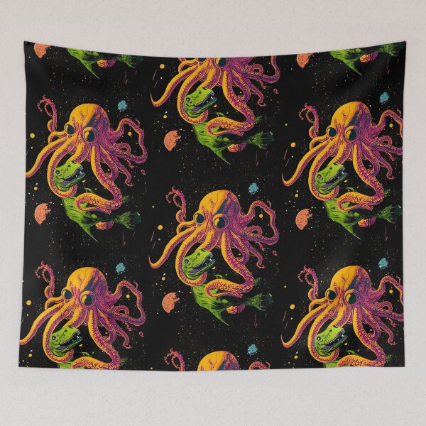 Item preview, ★ Space Octopus 3 ★ designed and sold by TheSamuraiCat.