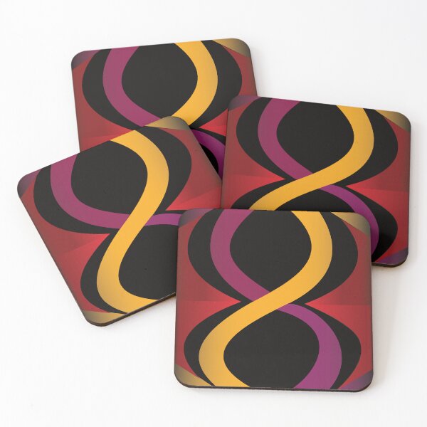 Item preview, Colorful Teardrop Abstract Eight  designed and sold by RGSMOOTHFINGER.