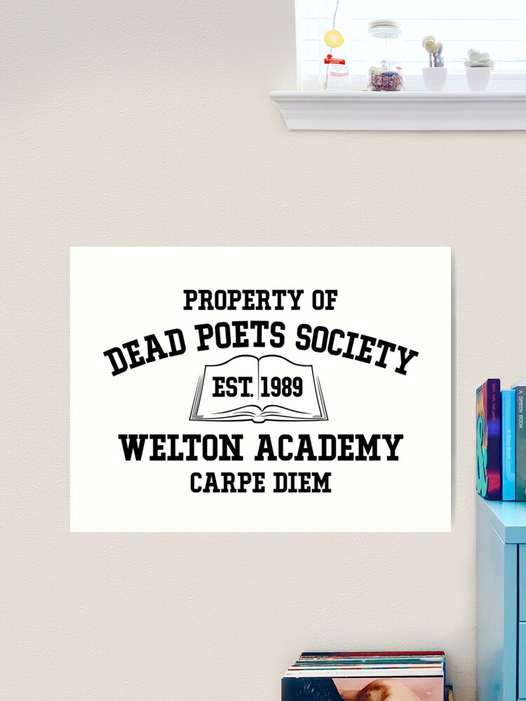 LIT NERD :: DEAD POETS SOCIETY Hardcover Journal for Sale by