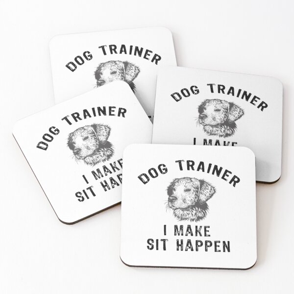 Artikelvorschau, Hundetrainer I Make Sit Happen entworfen und verkauft von zabanakobikic.