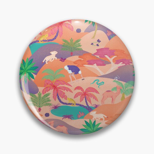 Item preview, Desert animal pattern designed and sold by Clémentine Douilly.