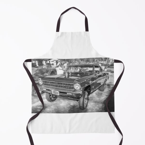 Item preview, 1967 Blue Chevrolet Nova Super Sport B&W X1100 designed and sold by RichFrancoCars.